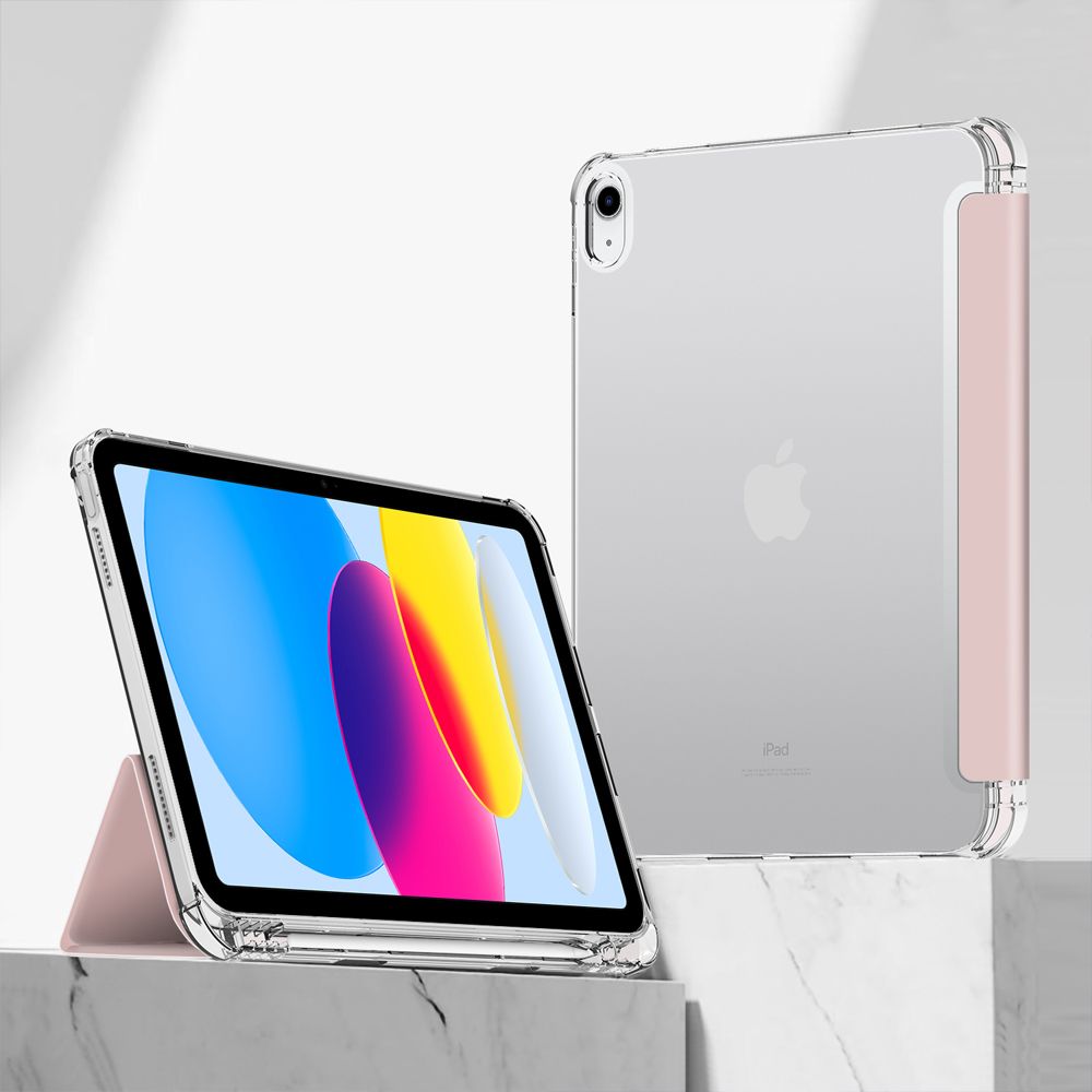 Etui Tech-Protect SC Pen Hybrid do iPad 10.9 2022, jasnoróżowe.